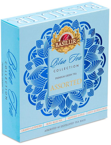 BASILUR gift Blue Tea Assorted, csomagolt 40 darab - Tea - Fő fotó