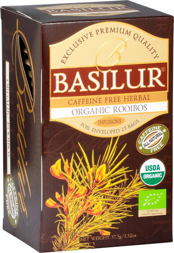 BASILUR BIO Organic Rooibos wrapper 25 × 1,5 g - Tea - Main image