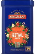 BASILUR KINGSLEAF Xmas Festival Sweet Strawberry Tin 50g - Tea