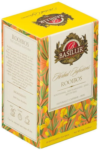 BASILUR Herbal Rooibos 20 × 1,5 g přebal - Tea - Main image