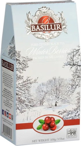 BASILUR Winter Berries Cranberries Paper 100g - Tea - Main image