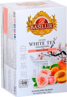 BASILUR White Tea Peach Rose cover 20 × 1,5 g - Tea