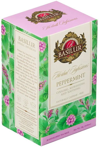 BASILUR Herbal Peppermint 20 × 1,2 g přebal - Tea - Main image