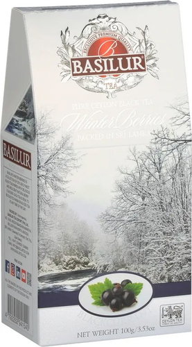 BASILUR Winter Berries Blackcurrant Paper 100g - Tea - Main image