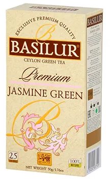 Basilur Tea Exports (Pvt) Ltd Premium Jasmine Green 25 × 2 g unshelled - Tea - Main image