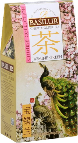 BASILUR Chinese Jasmine Green Papier 100 g - Tee - Hauptbild