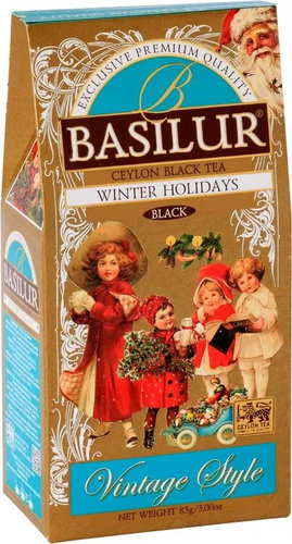 BASILUR Vintage Winter Holidays Paper 85g - Tea - Main image