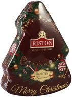BASILUR RISTON Merry Christmas Maroon Tin 85g - Tea