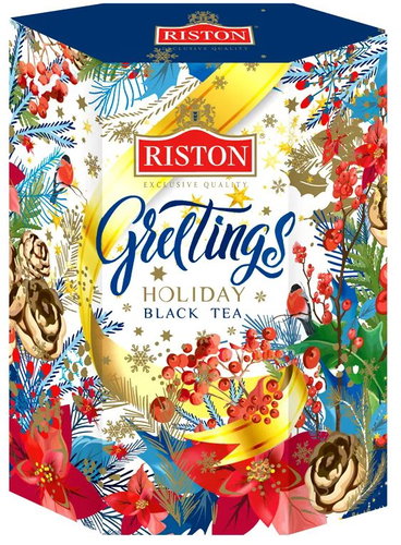 BASILUR RISTON Greetings Holiday Paper 70g - Tea - Main image