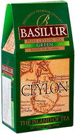 BASILUR Island of Tea Ceylon Green 100 g, papír - Čaj
