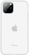 Baseus Jelly Liquid Silica Gel Protective Case iPhone 11 Pro Max átlátszó fehér tok - Telefon tok