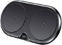 Baseus Dual Wireless Charger Black + Quick 3.0 Wall Charger + USB-C Cable - Kabelloses Ladegerät