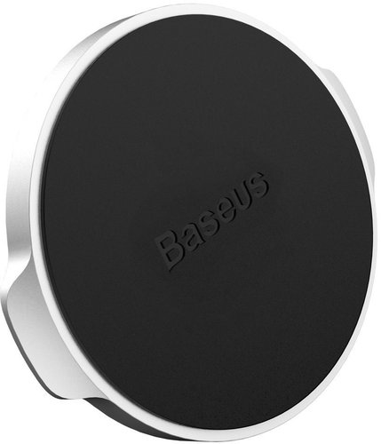 Baseus Small ears Series Magnetic Suction Flat Bracket, Silver - Phone holder - Main image