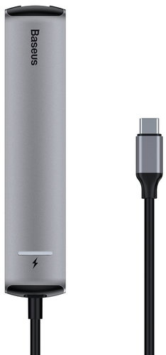 Baseus Mechanical Eye 6-in-1 Smart HUB Docking Station Grey - Docking Station - Main image