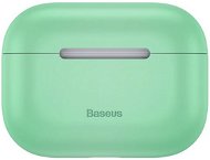 Baseus Super Thin Silica Gel Case for Apple AirPods Pro, Green - Headphone Case