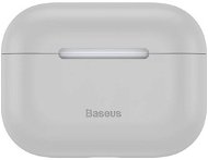 Baseus Super Thin Silica Gel Case for Apple AirPods Pro, Grey - Headphone Case