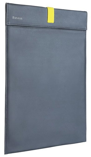 Baseus Let's go Traction ComputerLiner Notebook Bag <13" grey/yellow - Laptop Case - Main image