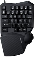 Baseus GAMO One-Handed Gaming Keyboard, fekete - Gamer billentyűzet