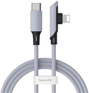 Baseus Colourful Elbow USB-C to Lightning Cable PD 18W 1,2m Purple - Datenkabel