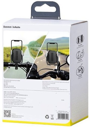 Baseus Armor Motorrad Handyhalterung SUKJA-0S - 4.7-6.5