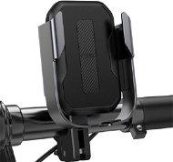 Baseus Armor Motorcycle and Bicycle Holder, Black - Phone Holder