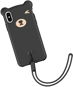 Baseus Bear Silicone Case for iPhone XS 5.8" Black - Phone Cover