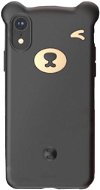Baseus Bear Silicone Case iPhone Xr 6.1" fekete tok - Telefon tok