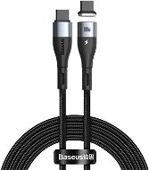 Baseus Zinc Magnetic Safe Fast Charging Data Cable Type-C (USB-C) 100W 1.5 m Black - Adatkábel