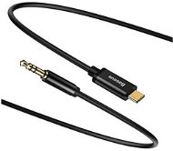 Baseus USB-C to Jack 3,5 mm Audio Cable 1,2 m Black - Audio kábel