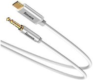 Baseus USB-C to Jack 3,5 mm Audio Cable 1,2 m White - Audio kábel