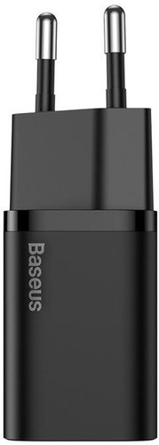 Baseus Super Si fast charging adapter IC 30W black - Wall Charger - Main image