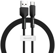 Baseus Silica Gel Cable USB to Type-C (USB-C) 1m Black - Adatkábel
