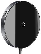Baseus Circular Mirror Wireless Charger intelligent HD HUB Dark gray - Port-Replikator