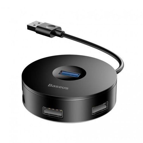 Baseus Round Box HUB Adapter 10 cm - schwarz - USB Hub - Hauptbild