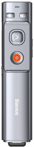 Baseus Orange Dot Wireless Presenter Red Laser, Grey - Presenter - Main image