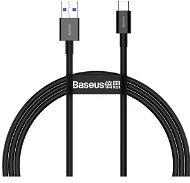 Adatkábel Baseus Superior Series USB to Type-C - 66W, 2m, fekete - Datový kabel