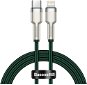 Basesu Cafule Series nabíjací/dátový kábel USB-C na Lightning PD 20 W 1 m, zelený - Dátový kábel