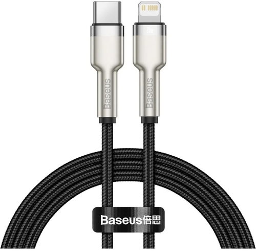 Basesu Cafule Series USB-C zu Lightning PD Lade-/Datenkabel 20 Watt 2 m - schwarz - Datenkabel - Hauptbild