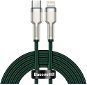 Baseus Cafule Series USB-C to Lightning PD 20W, 2m, zöld - Adatkábel