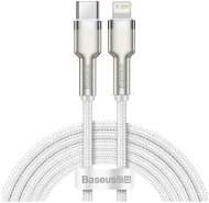 Basesu Cafule Series Charging/Data Cable USB-C to Lightning PD 20W 2m, White - Data Cable
