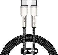 Baseus Cafule Series USB-C Stecker auf USB-C Stecker Lade-/Datenkabel mit Metallklemmen 100 Watt 1 m - Datenkabel