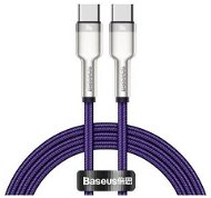 Baseus Cafule Series USB-C Stecker auf USB-C Stecker Lade-/Datenkabel mit Metall-Endkappen 100 Watt 1 m - Datenkabel