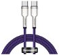 Baseus Cafule Series nabíjací/dátový kábel USB-C samec na USB-C samec s kovovými koncovkami 100 W 1 - Dátový kábel