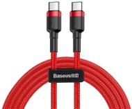 Baseus Cafule Series nabíjací/dátový kábel USB-C na USB-C PD2.0 60 W Flash 1 m, červený - Dátový kábel