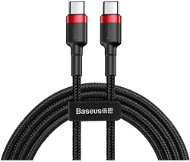 Baseus Cafule Series USB-C to USB-C PD2.0 60W Flash Charging/Data Cable 1m, red-black - Data Cable