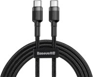 Baseus Cafule Series USB-C to USB-C PD2.0 60W, Flash, 2m, szürke - fekete - Adatkábel