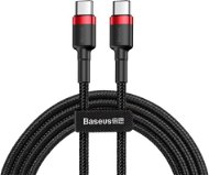 Baseus Cafule Series Charging / Data Cable 2* USB-C PD2.0 60W Flash 2m, red-black - Data Cable