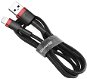 Baseus Cafule Charging/Data Cable USB to Lightning 2.4A 0.5m, red-black - Data Cable