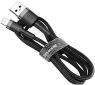 Baseus Cafule USB to Lightning 1,5A, 2m, szürke - fekete - Adatkábel