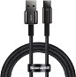 Baseus Tungsten Gold USB/Type-C Fast Charging Cable 66W 1m Black - Data Cable